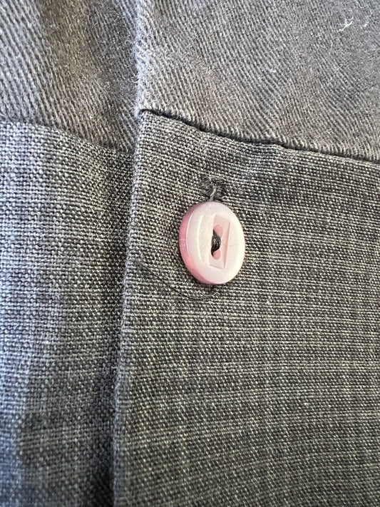 BLUNT Skateboards 90’s Button Up Short Sleeve Mens Shirt Medium Skateboard USA - thriftgoblin