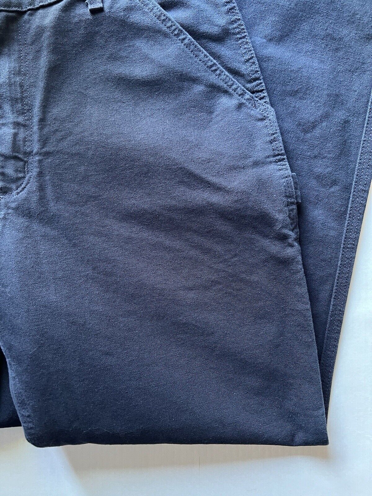 Carhartt Mens Blue Loose Original Fit 34 X 30. B11 - MDT Workwear Pants Denim New - thriftgoblin