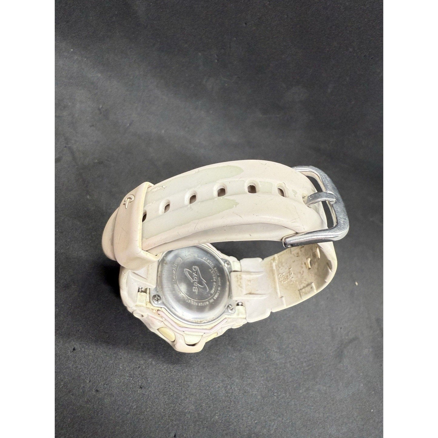 Casio Baby - G BG - 169M Shock Resist White Pink Digital Watch Works Japan RARE - thriftgoblin