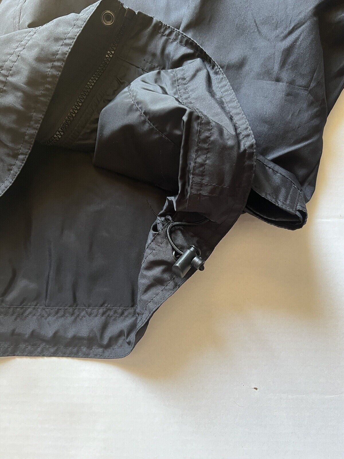 Club 33 Disneyland Turfer Zip Up Button Jacket Mens Small Black Disneyana Cast - thriftgoblin