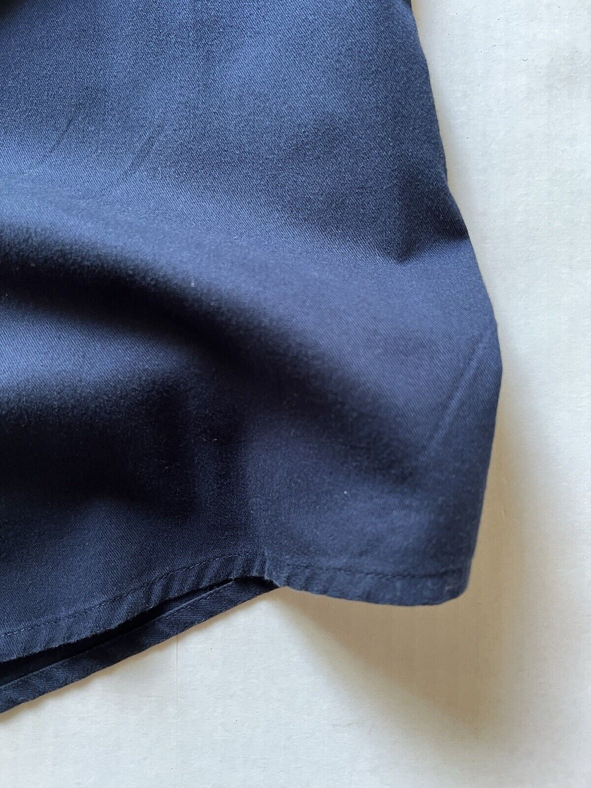 Club 33 Embroidered tag Mens XL Blue Longsleeve Button Up Devon & Jones Disneyland Rare - thriftgoblin