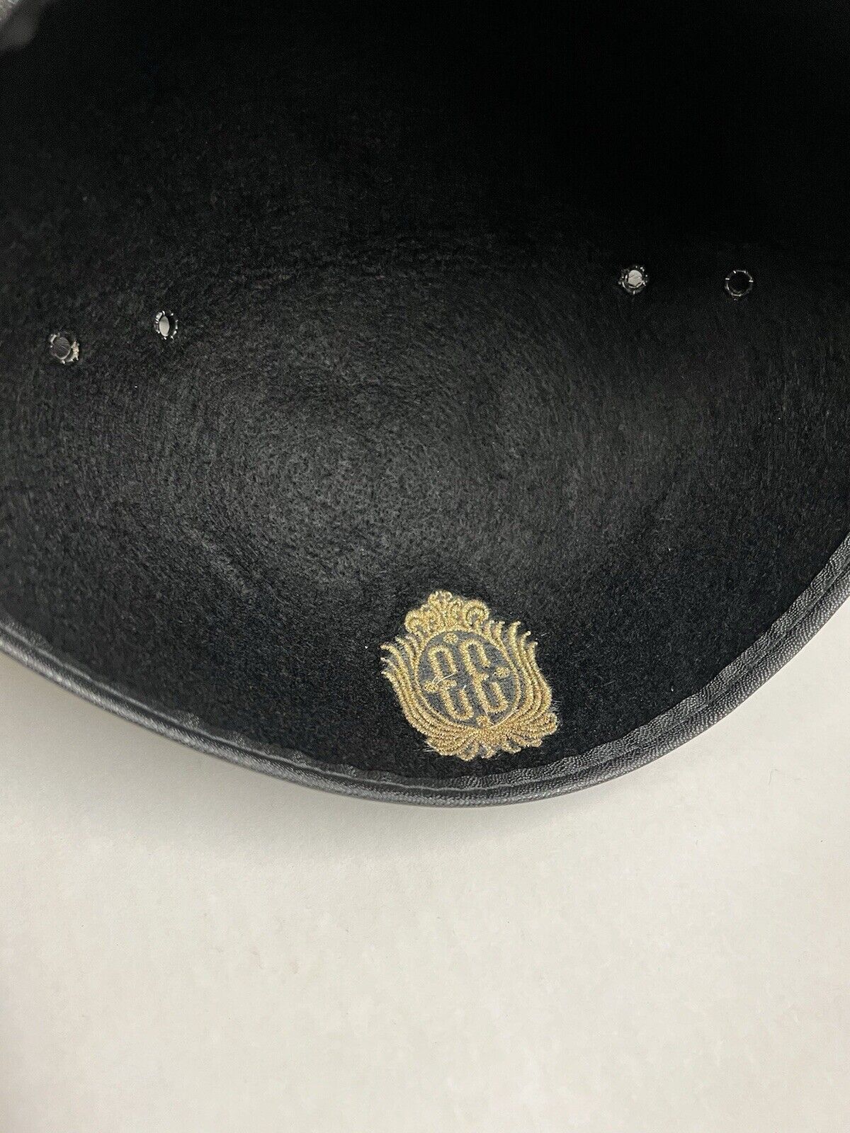 Club 33 Mickey Mouse Ears Cap Black Adult Hat Headwear Rare Disneyland Disneyana - thriftgoblin