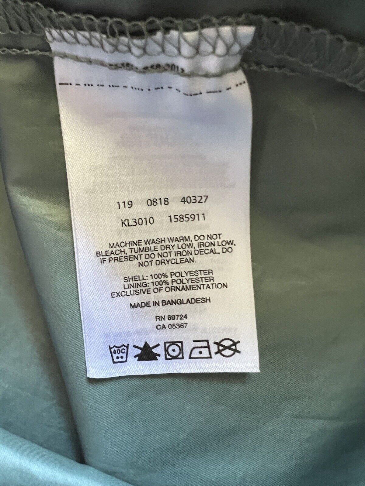 Columbia Men's Center Ridge Windbreaker XM0287 Size XL Hike. Green. Lightweight - thriftgoblin