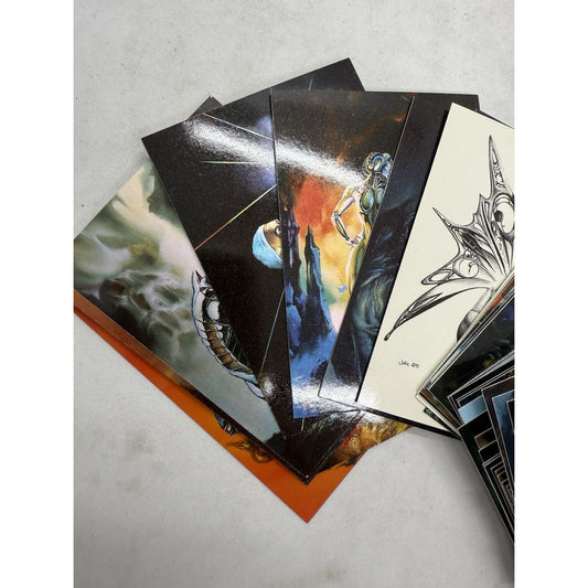 Complete 1994 Julie Bell Champions of the Galaxy Trading Card Set (CARDZ) Chrome - thriftgoblin