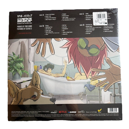 Cowboy Bebop Soundtrack From The Netflix Series Double LP Vinyl Record Anime - thriftgoblin