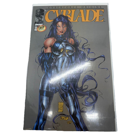 Cyberforce Origins: Cyblade 1 1995 Image Comics Silvestri Top Cow VF/NM Sexy - thriftgoblin