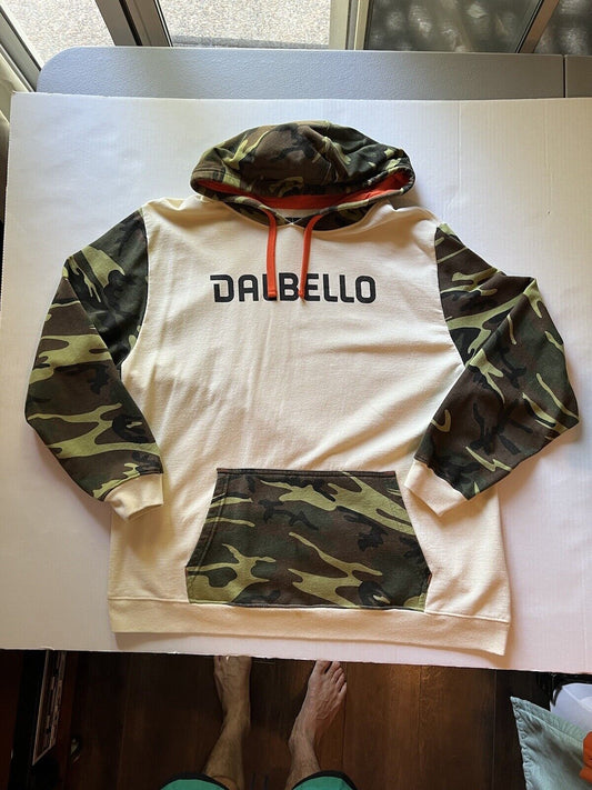 DALBELLO SKI TAN/CAMO HOODIE XL Pullover Sweater 2022 Ski Snowboard Boots - thriftgoblin