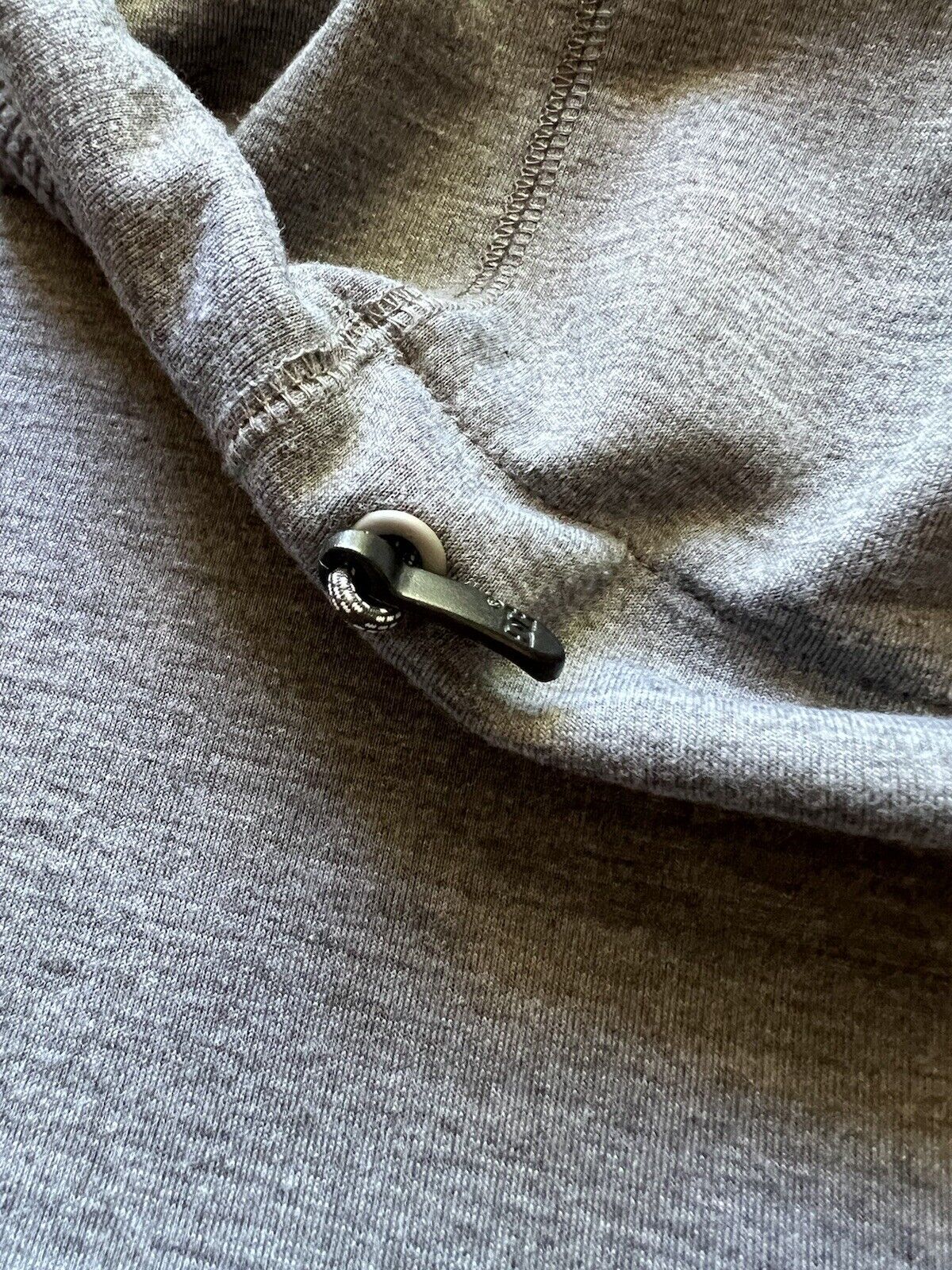 DC SHOES DWR Technical Funnel Zipper Pocket SWEATSHIRT BLACK Snowboard Cinch L - thriftgoblin
