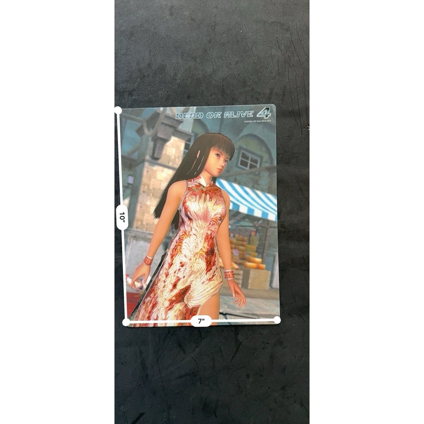 Dead or Alive 4 Christie Desk Mat Famitsu Xbox 360 Dec Supplement Tecmo 2005 - thriftgoblin