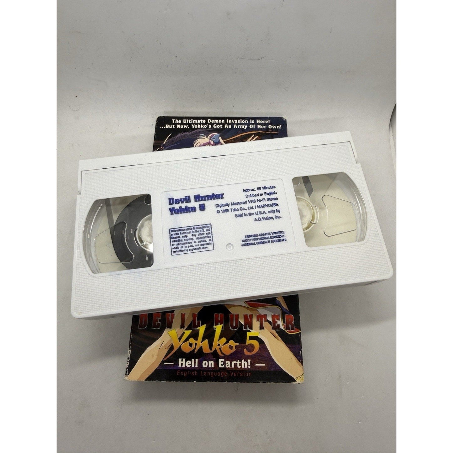 Devil Hunter Yohko 5 VHS English Dubbed Anime 1995 ADV Films Rare Vintage OVA - thriftgoblin