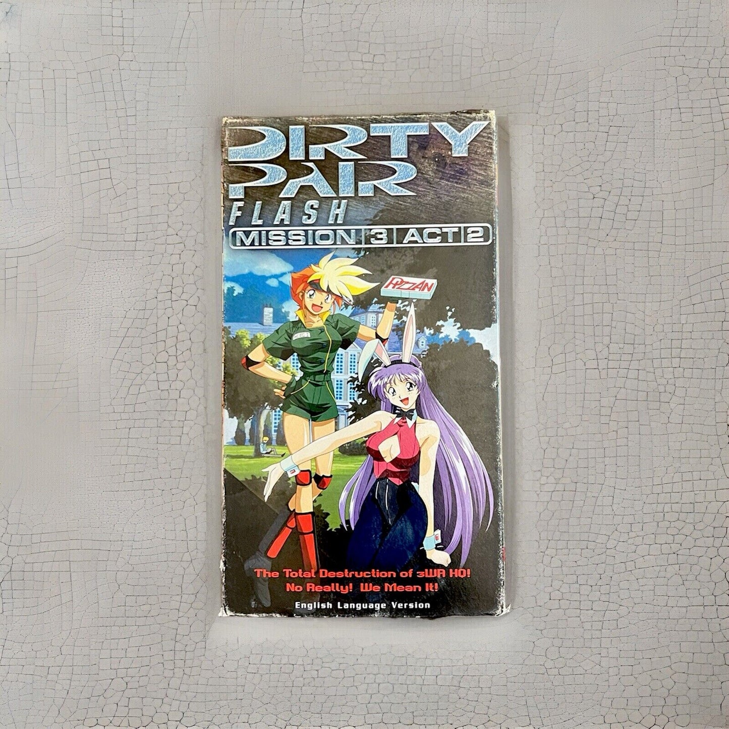 Dirty Pair Flash - Mission 3: Act 2 (VHS, 1998, Subtitled, Japanese, Animated) - thriftgoblin