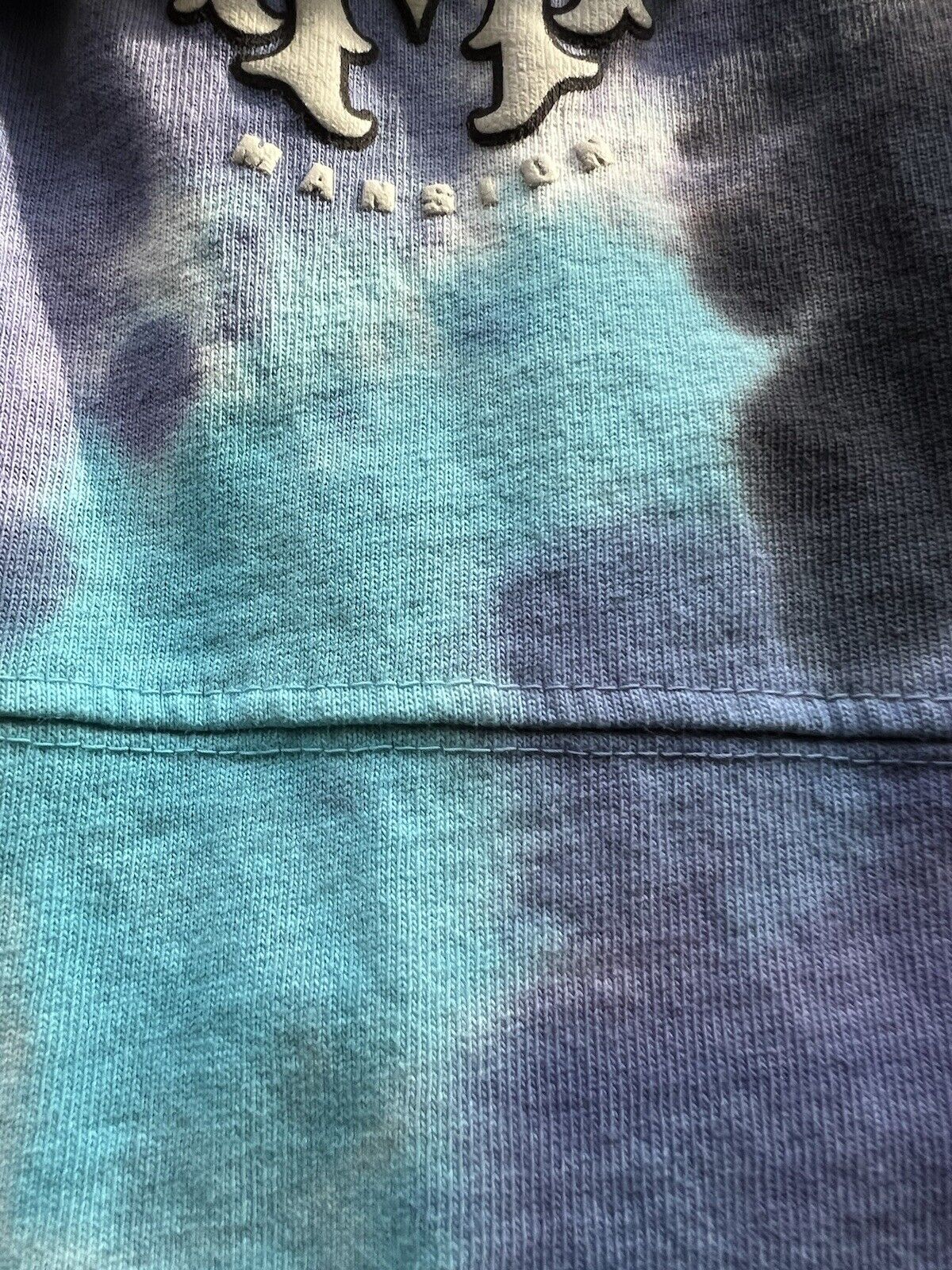 Disney Haunted Mansion Glow Night Tie - Dye Spirit Jersey Madame Leota Adult M - thriftgoblin