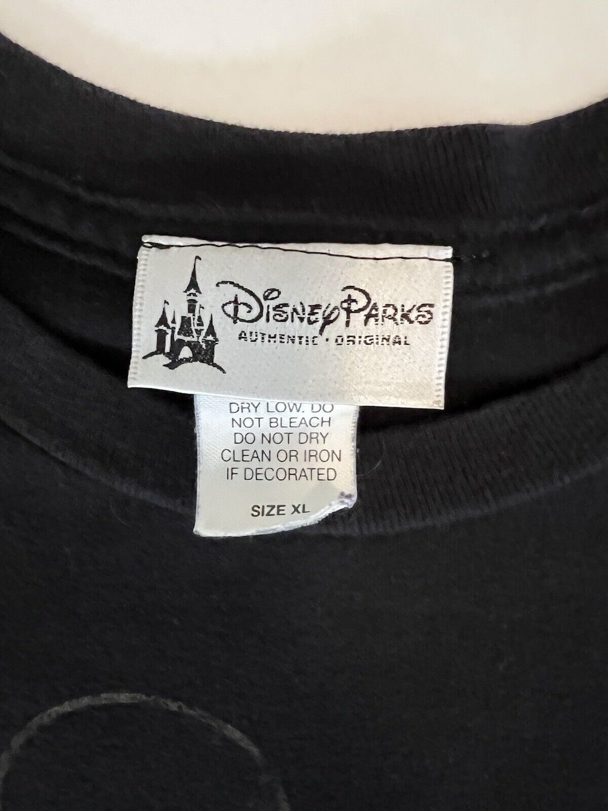 Disney Parks Authentic Original Mickey Mouse Short Sleeve T Shirt Black Size L - thriftgoblin