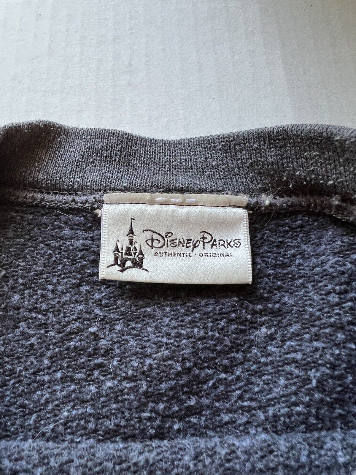 Disneyland Oswald Crewneck - Men's Large, Grey. Its Gas DCA Disney Super Service - thriftgoblin