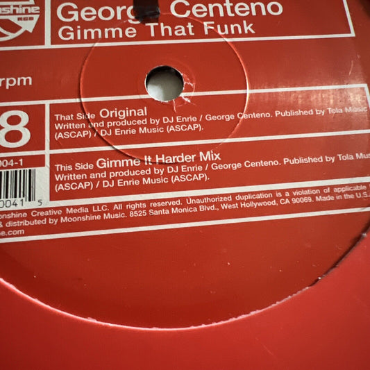 DJ Enrie - Gimme That Funk - Used Vinyl Record 12 - F11851A - thriftgoblin