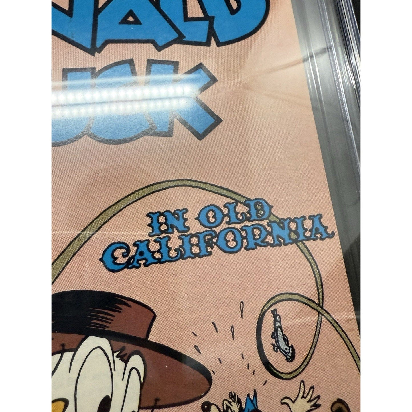Donald Duck 254 CGC 9.6 | Gladstone 1987 | White Pages | Classic Duck Western - thriftgoblin