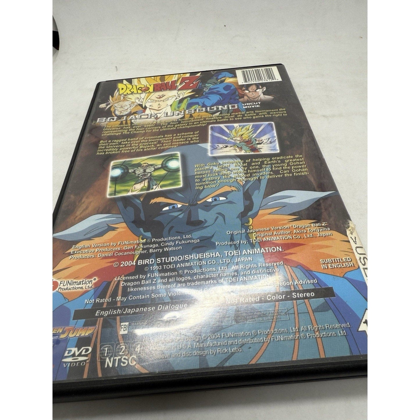 Dragon Ball Z: Bojack Unbound (Uncut) (DVD, 2004) – Used Anime Funimation Goku - thriftgoblin