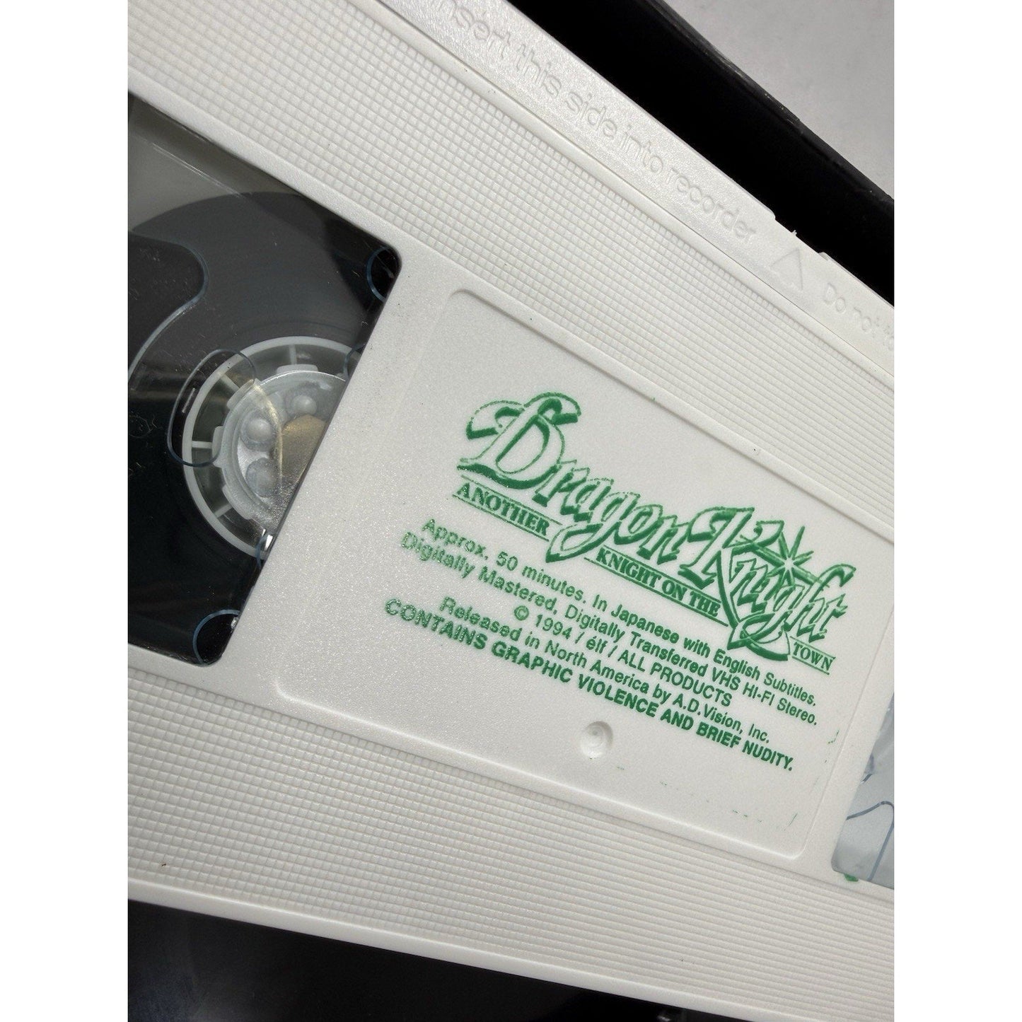 Dragon Knight Another Knight on the Town VHS 1994 ADV Films Tested Anime Retro - thriftgoblin