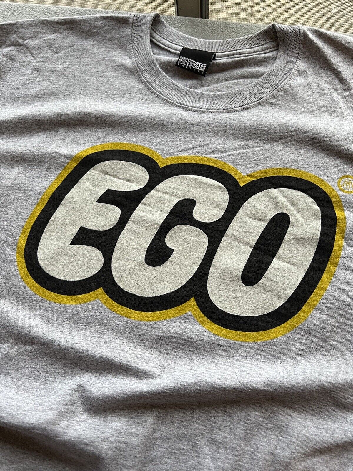 EGO FIFTY 24SF Gallery Shirt Bay Area Oakland Streetwear Upper Playground Rare - thriftgoblin