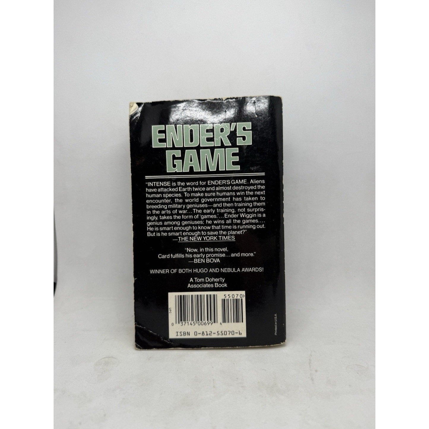 Ender’s Game by Orson Scott Card Author’s Definitive Edition Sci - Fi Paperback - thriftgoblin