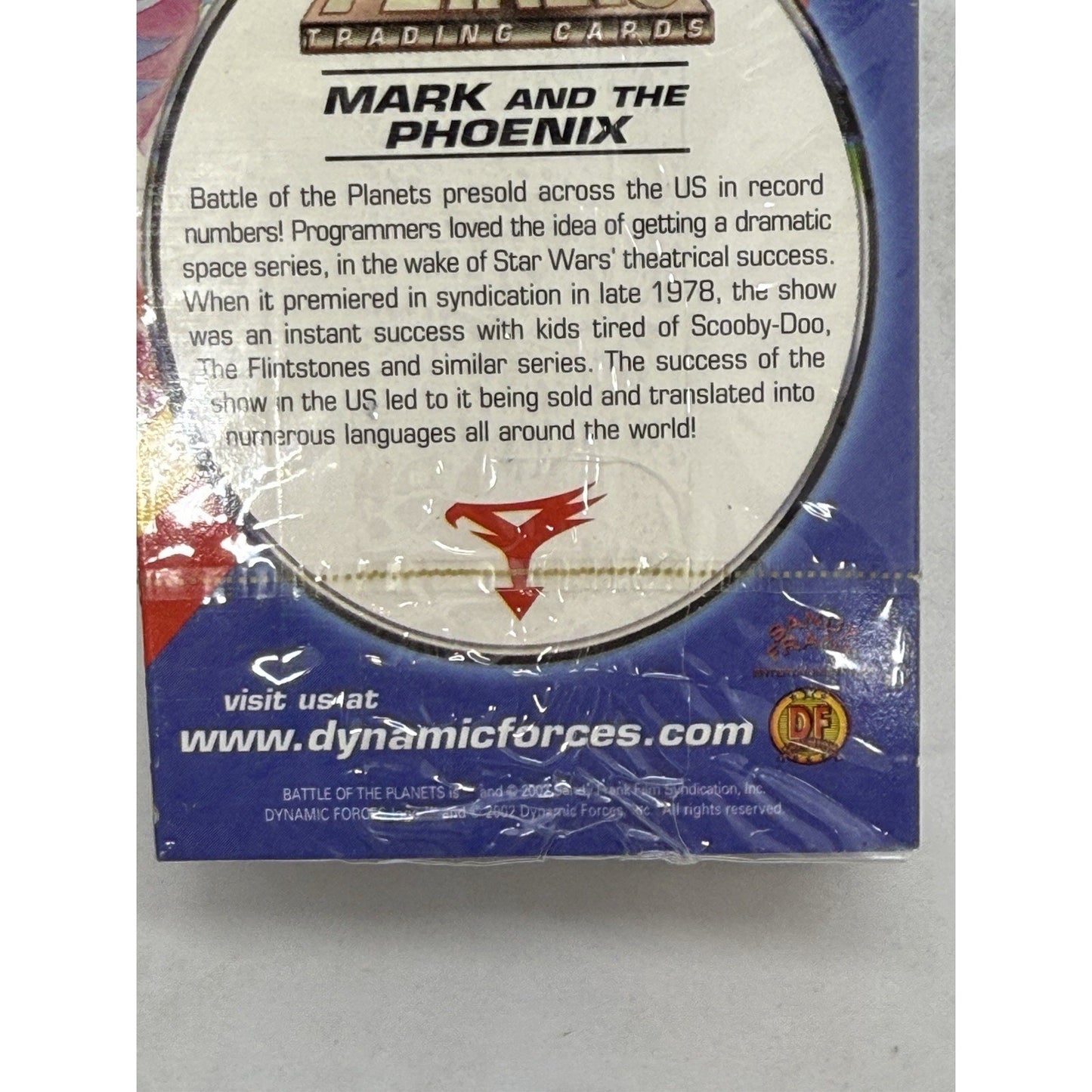 Battle of the Planets SEALED Trading Card Set 2002, Dynamic Forces TCG Rare Y2K