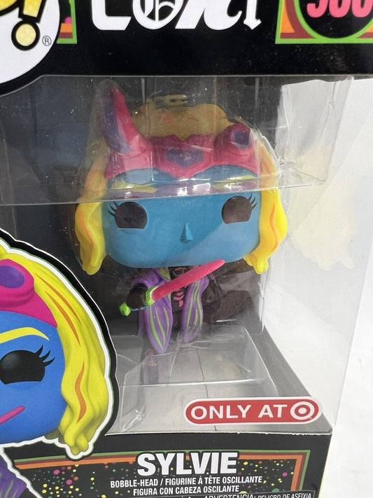 Funko Pop Loki Sylvie 988Collectible Figure In Box Black Light Target Exclusive - thriftgoblin