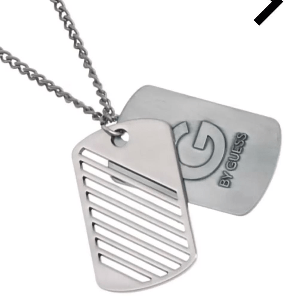 G By Guess Men's Streetwear Necklace - thriftgoblin