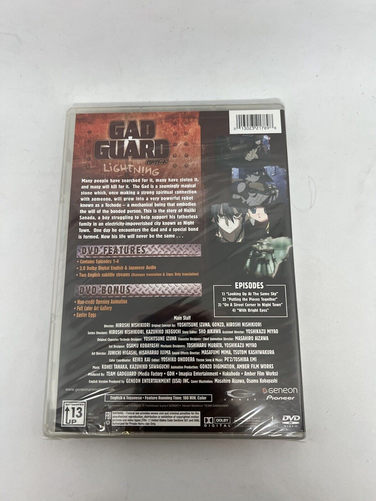 Gad Guard 1 - 4 DVD - New / Sealed - thriftgoblin