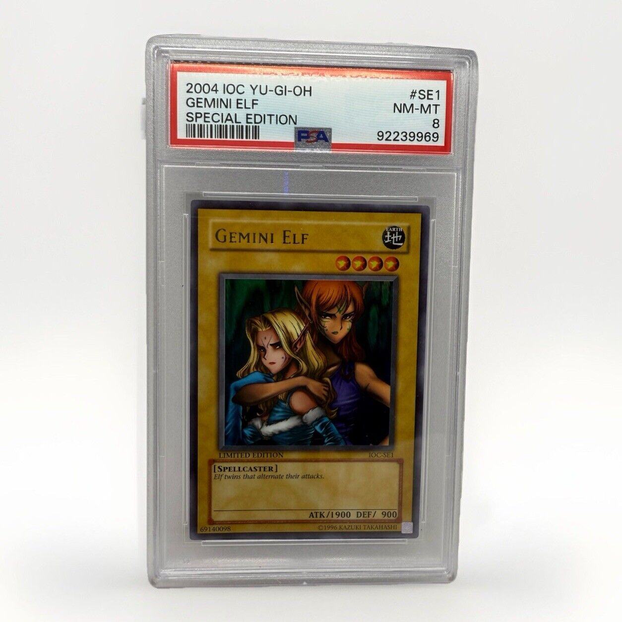 Gemini Elf 2004 PSA 8 NM - MT Invasion Of Chaos Special Edition IOC - SE1 Yugioh - thriftgoblin