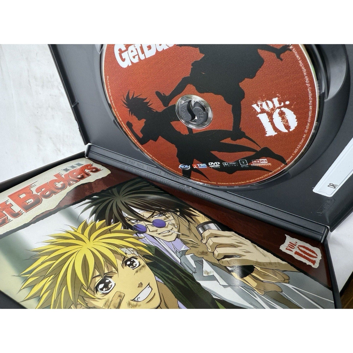 GetBackers Vol. 10 DVD (ADV Films, 2005) – Get Back the Future Anime Volume - thriftgoblin