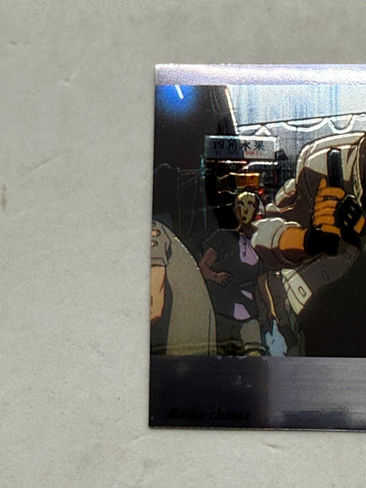Ghost in the Shell 1995 Tsuasutaba CZ-M10 Weapon Chromium Card - Thrift GoblinTrading Card