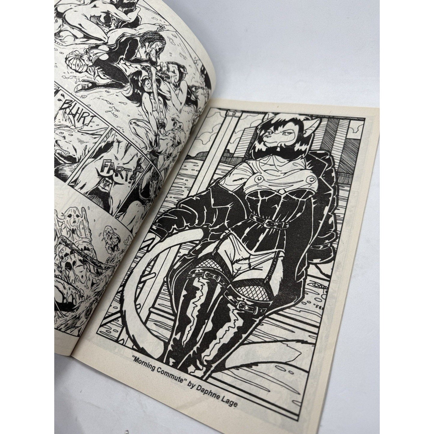 Girls of Terra XXX Alien Encounter 1 Angel Wing Comics Adult 1993 Daphne Lage - thriftgoblin