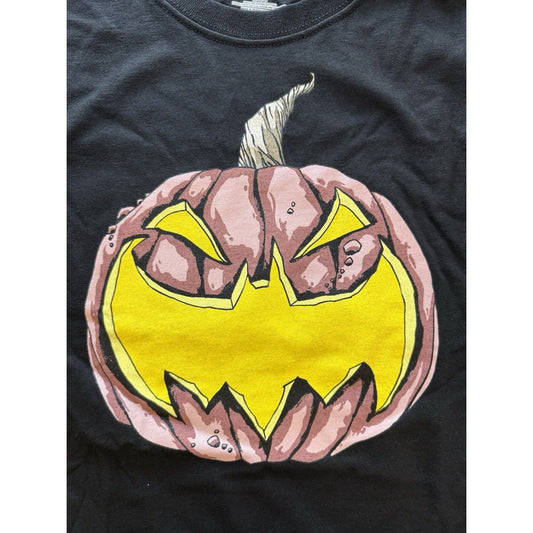 Graphitti Batman Pumpkin Shirt L DC Comics Halloween Jack - O - Lantern Logo Tee - thriftgoblin