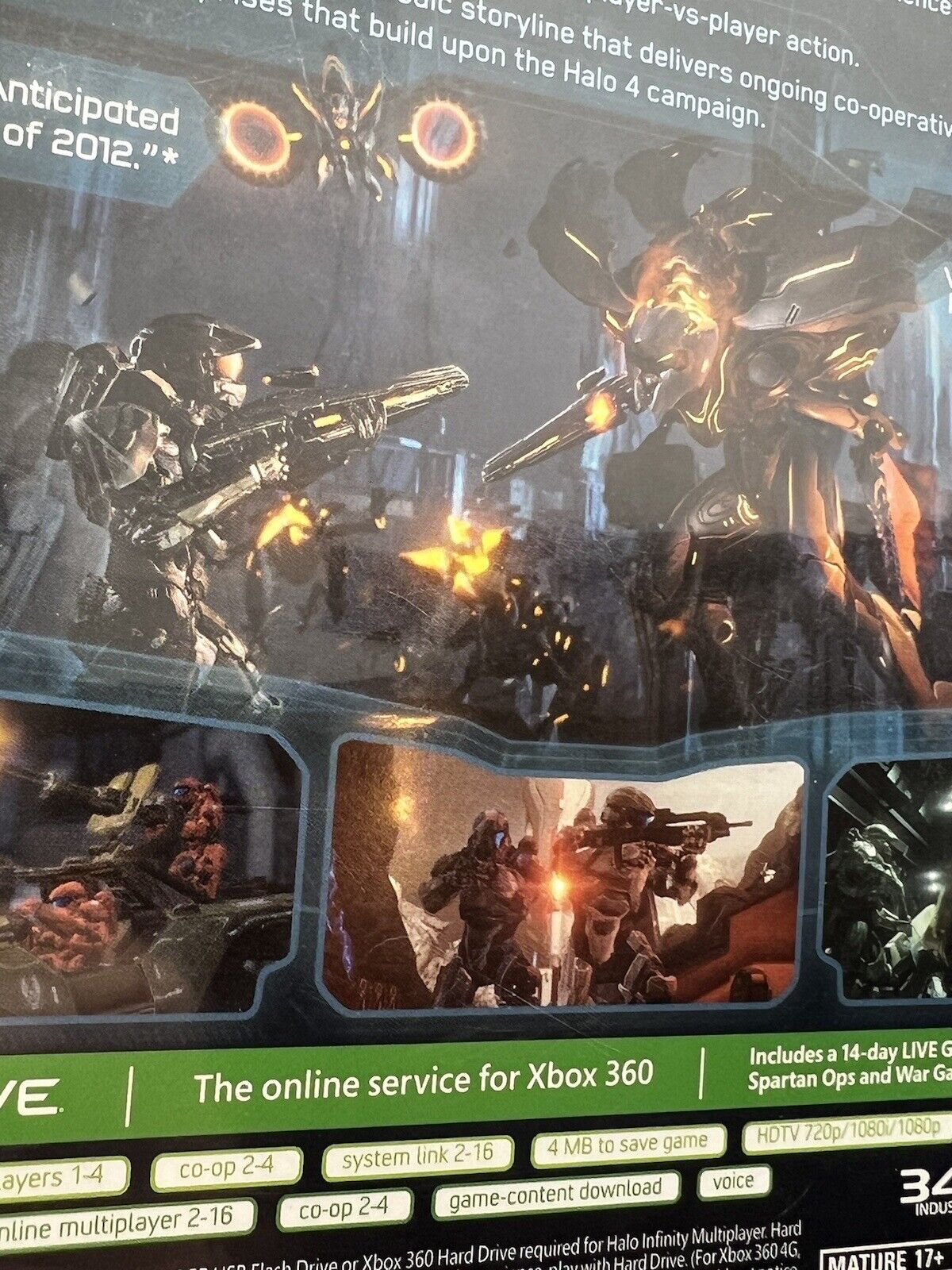 Halo 4 (Microsoft Xbox 360, 2012) Used. Multiplayer. Master Chief. - thriftgoblin