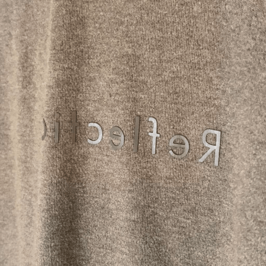 H&M Reflection Reverse Sweatshirt Longsleeve Embossed Nwt Turtleneck - thriftgoblin