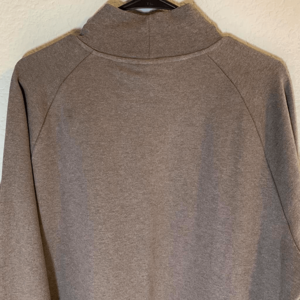 H&M Reflection Reverse Sweatshirt Longsleeve Embossed Nwt Turtleneck - thriftgoblin
