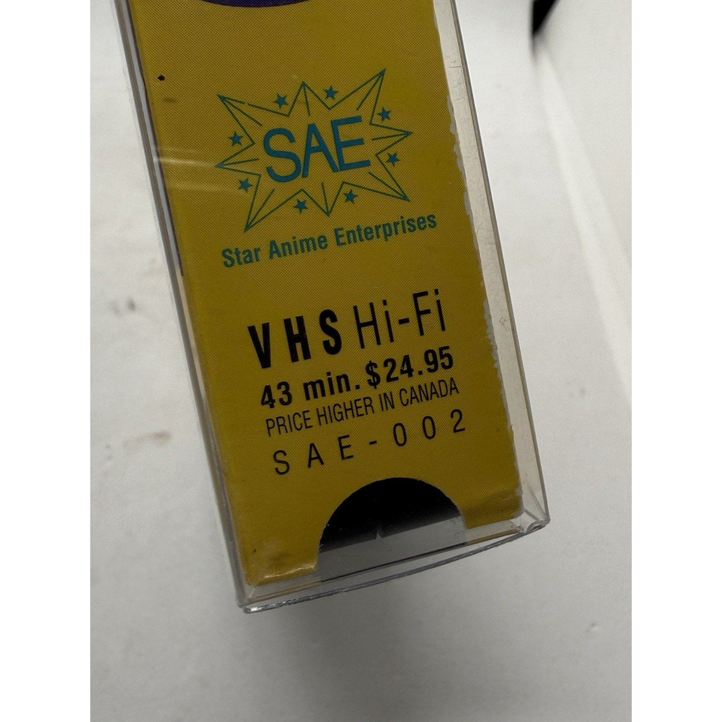 Homeroom Affairs Part 2 VHS SAE - 002 1994 Star Anime English Sub Vintage Tape - thriftgoblin