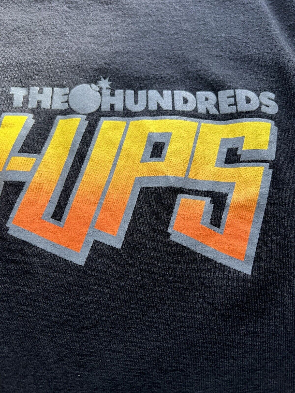 Hook Ups X The Hundreds Crewneck. Mens Size Small. Skateboard. Black Tshirt. - thriftgoblin