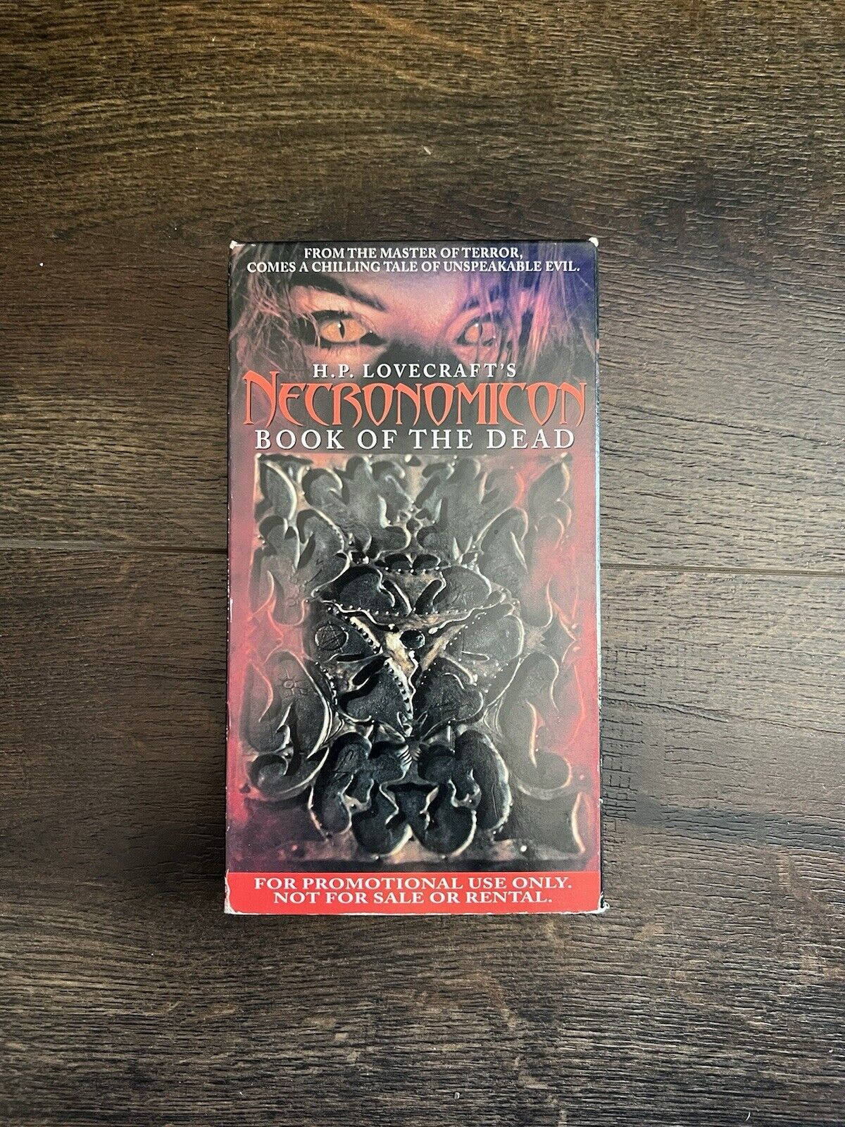 H.P. Lovecraft's Necronomicon: Book of the Dead Movie VHS Jeffrey Combs Tested - thriftgoblin