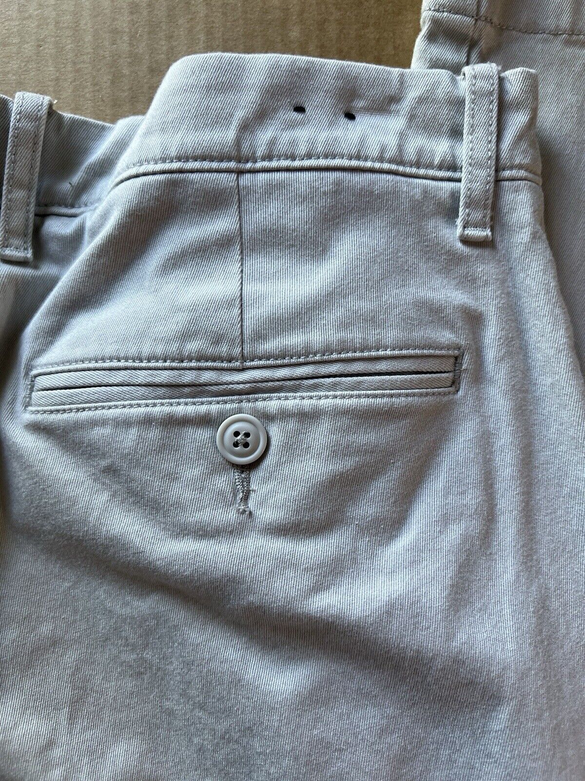 J Crew Pants Mens 32 Chino Flat Front Straight Leg 484 Slim Fit Stretch 32x32 - thriftgoblin