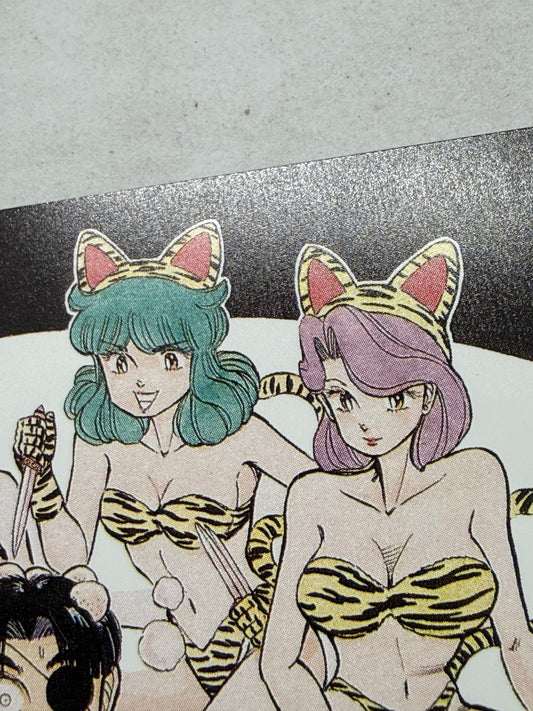 Jackpot Unused Japanese Telephone Card Anthropomorphic Tiger Bikini Girls - Thrift GoblinTelephone Card