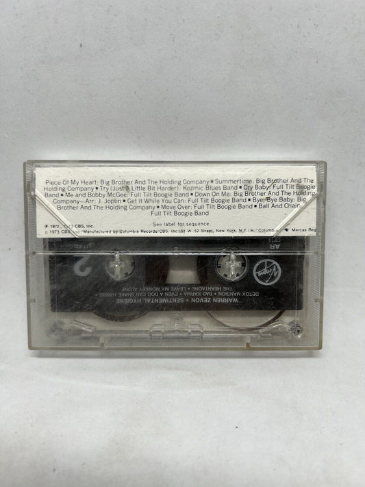 JANIS JOPLIN - GREATEST HITS (Cassette, 1973, CBS/Columbia) PCT 32168 - thriftgoblin