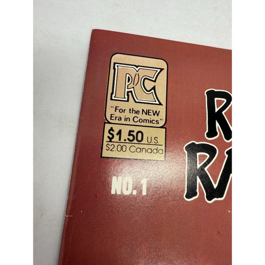 Jeffrey Jones Ravens & Rainbows No. 1 PC Comics 1980s Indie Fantasy Erotic NM - thriftgoblin