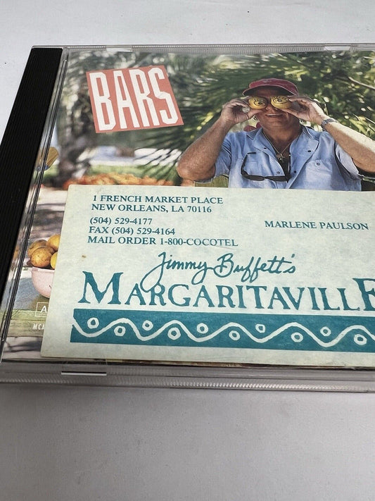 Jimmy Buffett Bars CD With Card Part Of Set MCAD - 10613 Tested - thriftgoblin