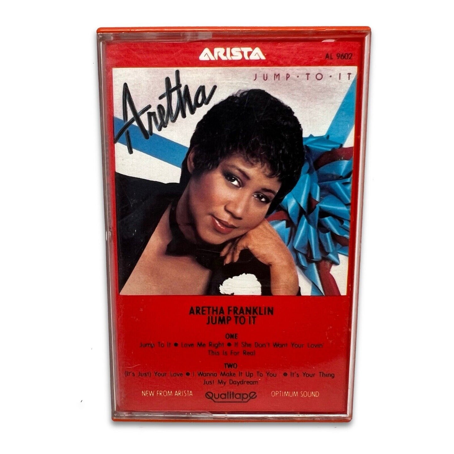 Jump To it - Aretha Franklin. Music Cassette Tape - Arista (1982) - thriftgoblin