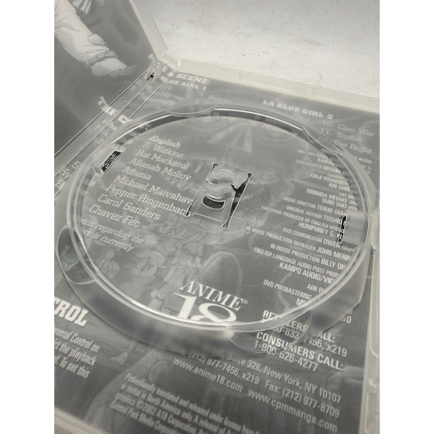 La Blue Girl 1 & 2 DVD 2001 Anime18 English Dub Sub Rare OOP Tested Collectible - thriftgoblin