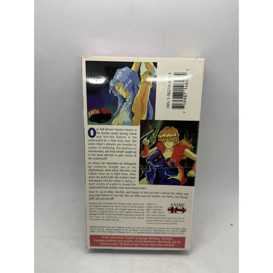 La Blue Girl Vol. 6 VHS ADV Films Anime OVA Series English Dub Rare Vintage Tape - thriftgoblin