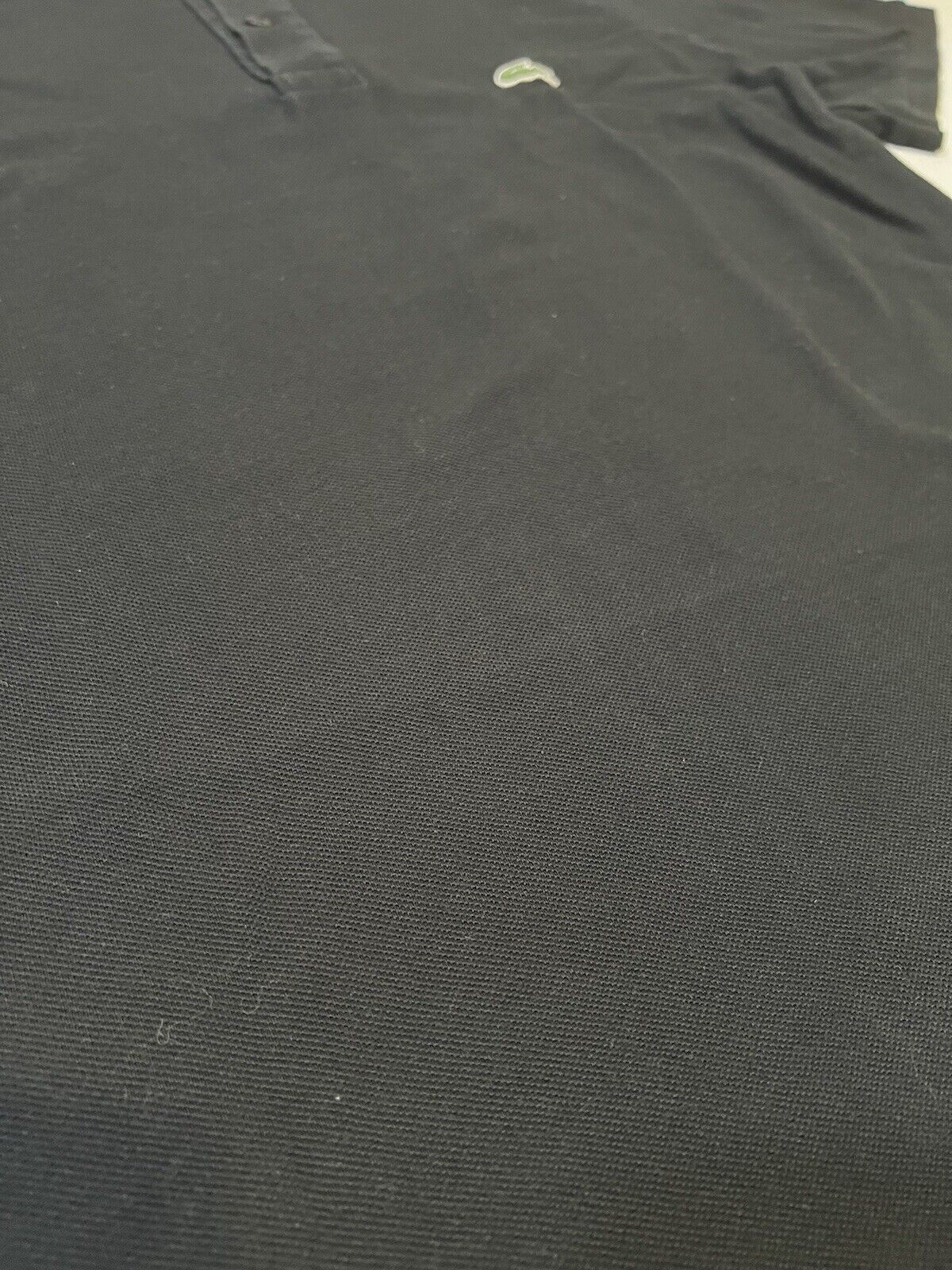 Lacoste L1212Men's Short Sleeve Classic Cotton Pique Polo Shirt Size 5 Black - thriftgoblin