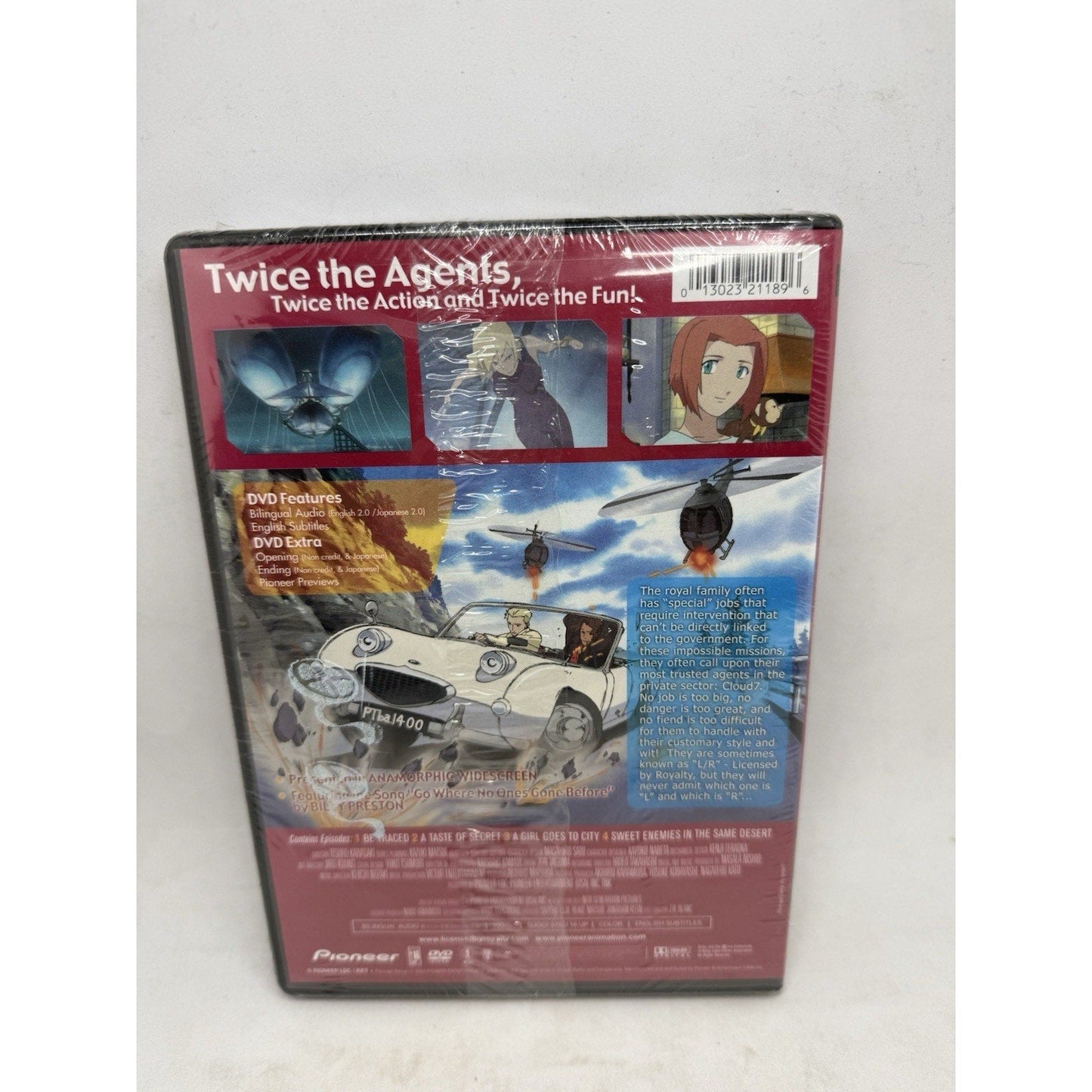 Licensed by Royalty L/R Mission File 1: Deceptions (DVD, 2003) Anime Brand New - thriftgoblin