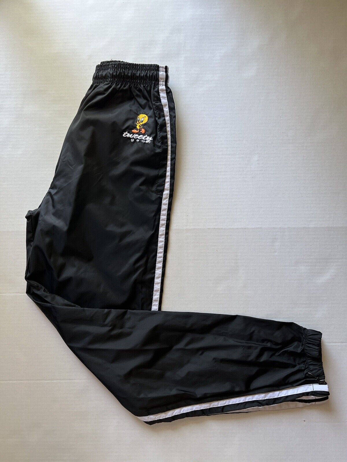 Looney Tunes Tweety Bird Gear WB 1999 Windbreaker Track Suit Size XS Womens - thriftgoblin